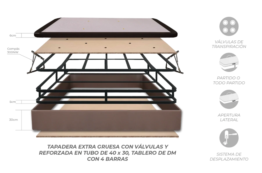 Canape Abatible Estandar