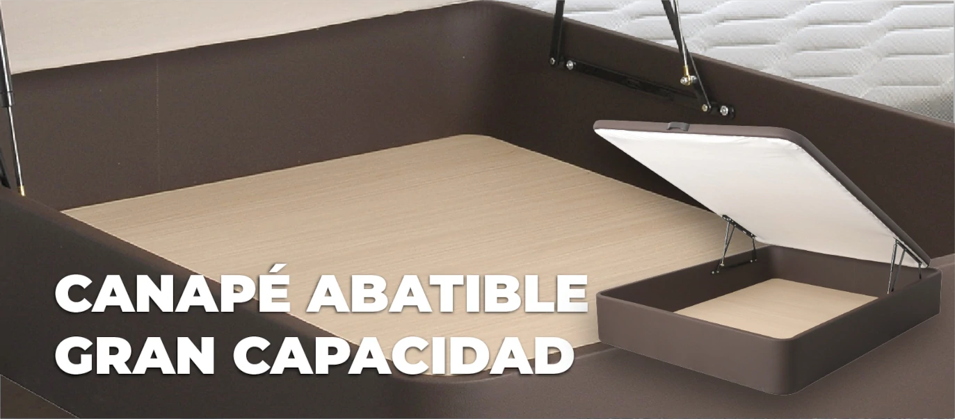 Canape Abatible Gran Capacidad