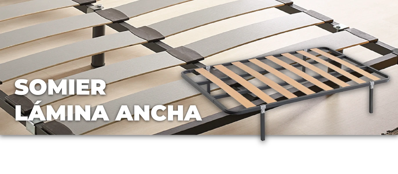 Somiers Lamina Ancha