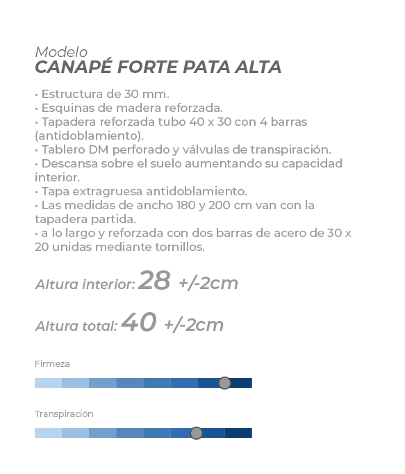 Canapé para contract