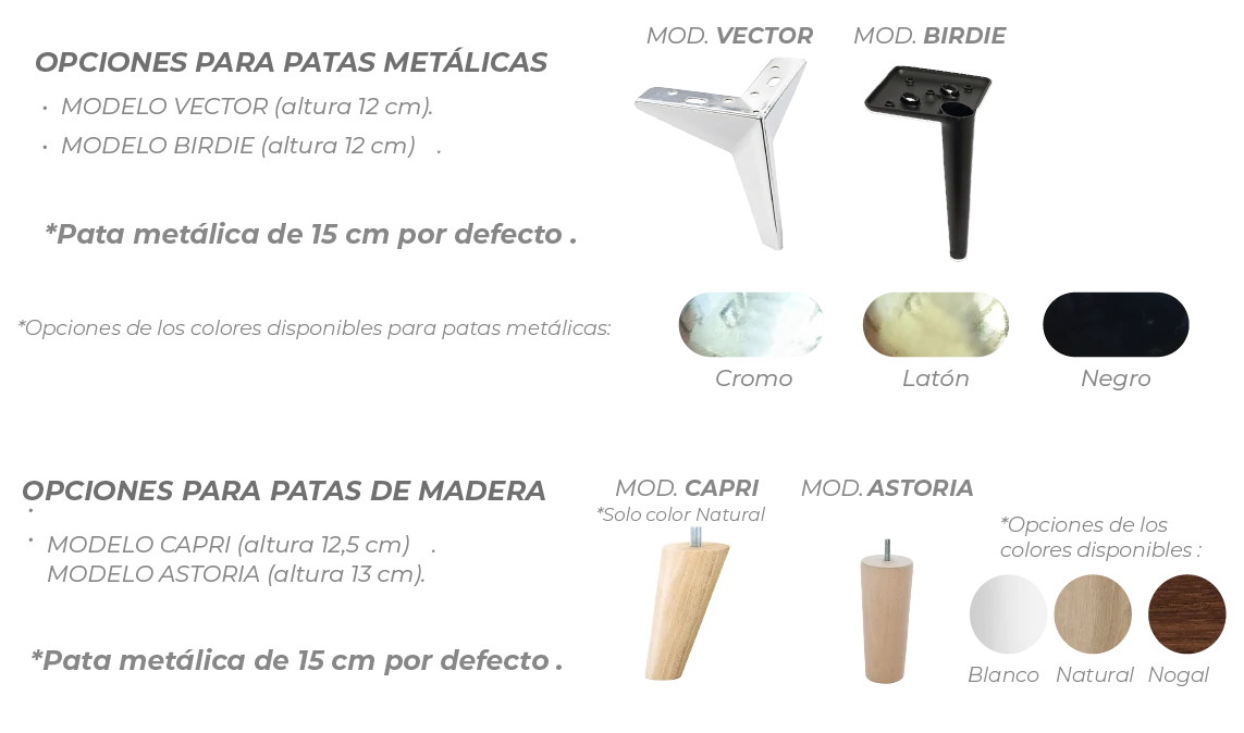 Canape Rígido